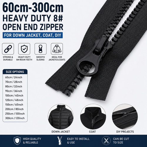 Heavy duty open - heavy, end