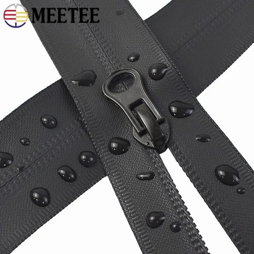 Black waterproof zip - waterproof,