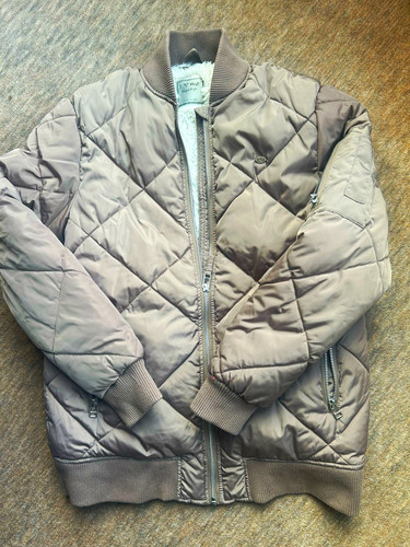 Next beige quilted - beige, bomber