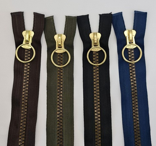 Chunky zips plastic heavy duty - plastic,