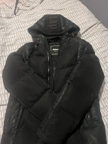 Dripmade men black hooded - black,