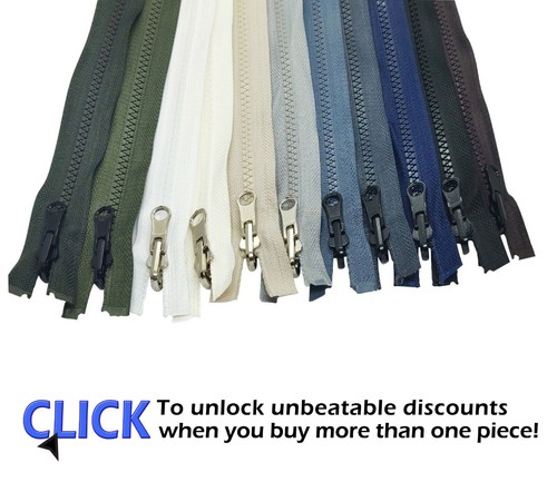 Reversible chunky zipper - reversible,