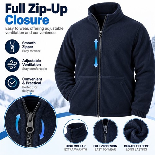 Winter extra thick mens fleece - winter,