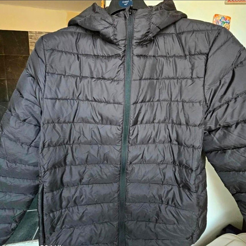 Men black hooded - men's, puffer