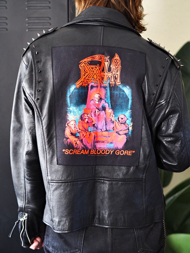 Death men authentic - death, black