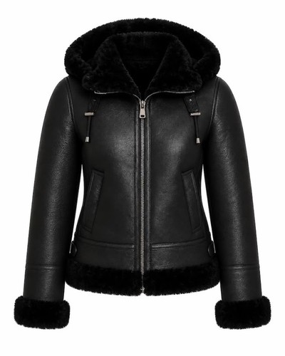 Women black hooded - women’s,