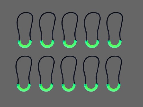 Set 10 luminous zip - luminous,