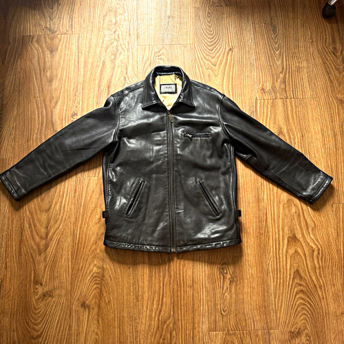 Enjoy men black leather - black,