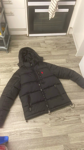 Men black hooded - black,