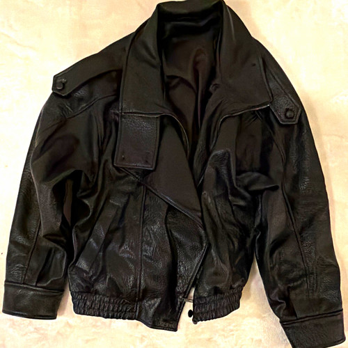 Men black leather - men's,