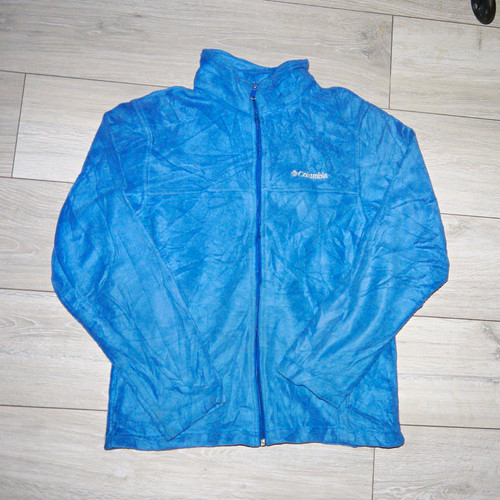 Columbia men blue - full, zip