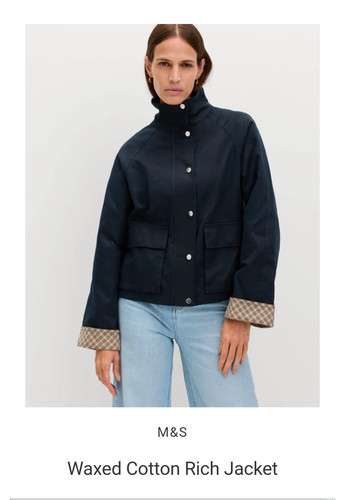 And waxed cotton - and,