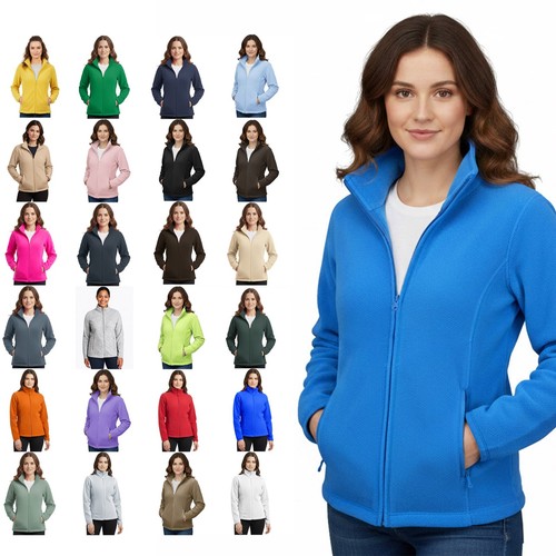 Ladies fleece jacket with - ladies,