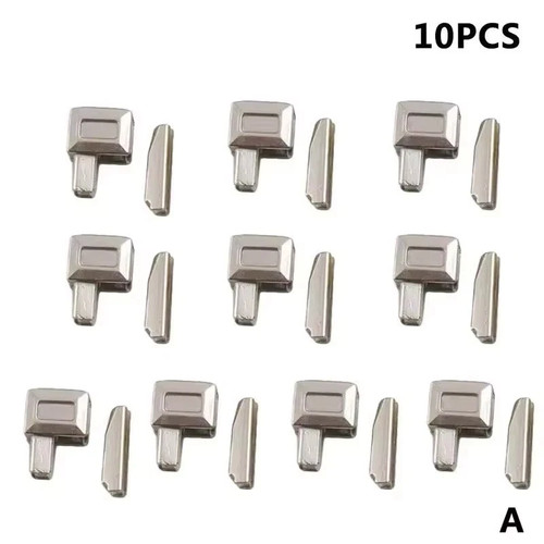 Pairs zipper stopper open - 10,